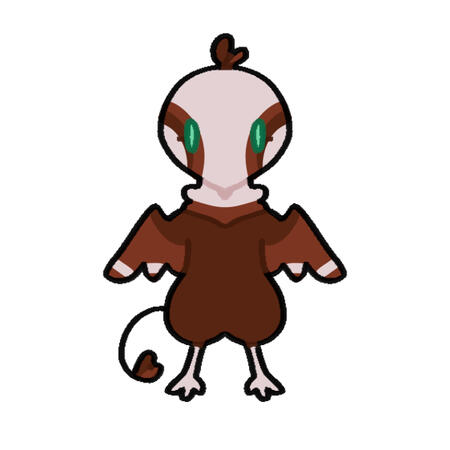 Flat full body with no background